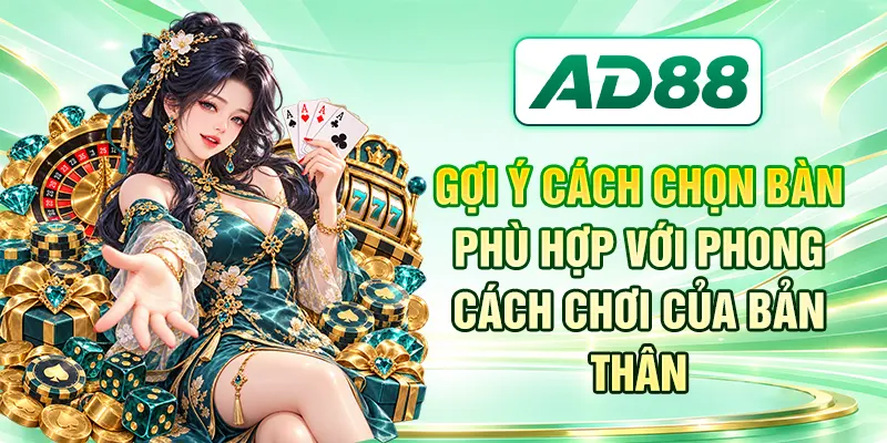 Gợi ý cách chọn bàn phù hợp với phong cách chơi của bản thân