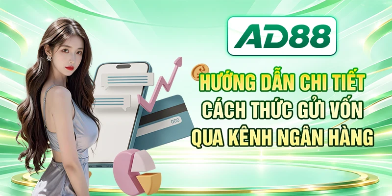 Hướng dẫn chi tiết cách thức gửi vốn qua kênh ngân hàng