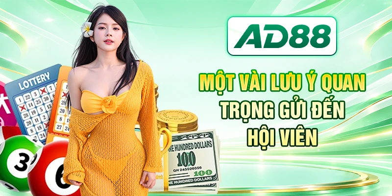 Một vài lưu ý quan trọng gửi đến hội viên